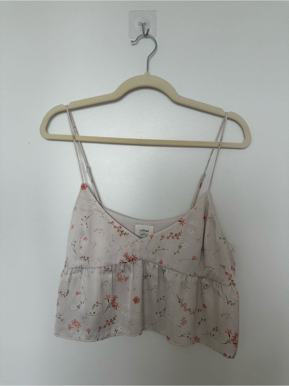 Aritzia Wilfred Floral Camisole (like new)